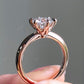 Tulip Set Lab Grown Diamond Solitaire Ring
