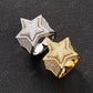 Hip Hop Star shape Diamond Iced Out Ring  CustomDiamJewel   