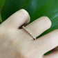 Minimalist Lab Grown Diamond Bridal Band