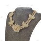 Full Iced Out Rose And Flower Design Diamond Yellow Gold Hip Hop Chain hip hop jewelry CustomDiamJewel