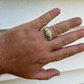 Iced Out Diamond Two Tone Round Cluster Ring  customdiamjewel   