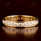 1.68CT Round Cut Natural Diamond Full Eternity Wedding Band  customdiamjewel   