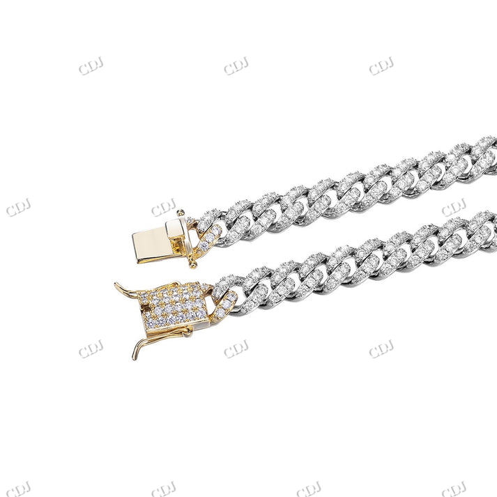 Iced Out Diamond Heart and Arrow BrokenHeart Chain hip hop jewelry CustomDiamJewel