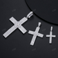 Hip Hop Baguette Moissanite Cross Pendant customdiamjewel