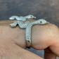 Snake Cobra Iced Diamond Ring  customdiamjewel   