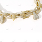 Iced Out Bone & Rivet Silver Chain hip hop jewelry CustomDiamJewel
