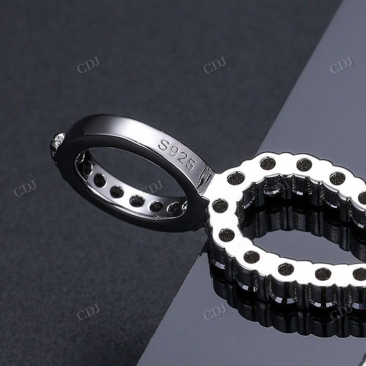 Ankh Cross Black Diamond Pendant For Men customdiamjewel