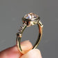East West Oval Lab Grown Diamond Bezel Ring