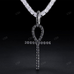Ankh Cross Black Diamond Pendant For Men customdiamjewel