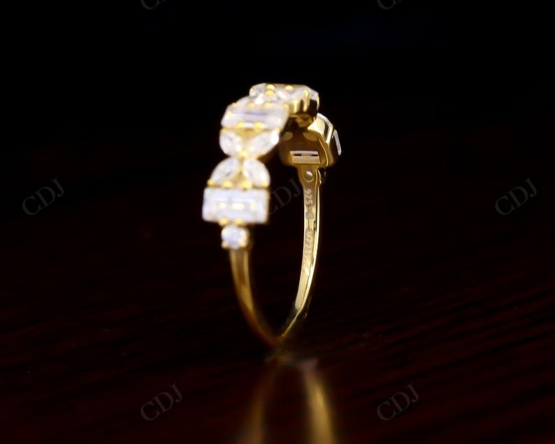 Half Eternity 1.36CTW Baguette lab Grown diamond Wedding Band  customdiamjewel   