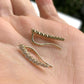 Antique Round Lab Grown Diamond Earrings