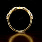 Half Eternity 1.36CTW Baguette lab Grown diamond Wedding Band  customdiamjewel   