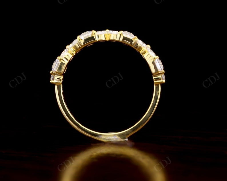 Half Eternity 1.36CTW Baguette lab Grown diamond Wedding Band  customdiamjewel   