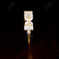 0.80CT Marquise and Baguette Real Diamond Wedding Band  customdiamjewel   