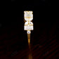Half Eternity 1.36CTW Baguette lab Grown diamond Wedding Band  customdiamjewel   