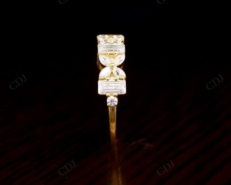 Half Eternity 1.36CTW Baguette lab Grown diamond Wedding Band  customdiamjewel   
