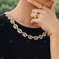 15MM Baguette Diamond Mariner Link Gold Chain hip hop jewelry CustomDiamJewel