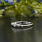 Lab-Grown Diamond Round Cluster Ring
