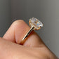 Elongated Cushion Cut Lab Grown Diamond Ring