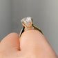 Elongated Cushion Cut Lab Grown Diamond Ring