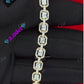 Beautiful Design Baguatte Diamond Solid Gold Bracelet hip hop jewelry CustomDiamJewel   