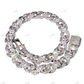 18MM Flower Infinity Link Diamond Cuban Chain hip hop jewelry CustomDiamJewel