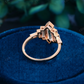 Hexagon And Baguette Lab Grown Diamond Ring