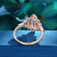 Hexagon And Baguette Lab Grown Diamond Ring