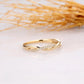 0.14CTW Round Diamond Twisted Wedding Band  customdiamjewel   
