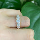Old European Round Cut Lab Grown Diamond Band