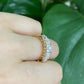 Old European Round Cut Lab Grown Diamond Band