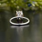 Champagne Oval Moissanite Diamond Ring