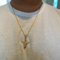 Angel Hip Hop Pendant Iced Diamond Gold Pendant  customdiamjewel   
