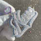 Full Iced Out Moissanite Diamond Sterling Silver GM Pendant hip hop jewelry customdiamjewel   