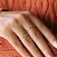 0.15Carat Open Link chain lab grown Wedding band  customdiamjewel   