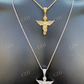 Angel Hip Hop Pendant Iced Diamond Gold Pendant  customdiamjewel   