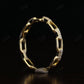 0.15Carat Open Link chain lab grown Wedding band  customdiamjewel   