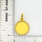 1.1 Inch Iced Out Circle Memory Pendant hip hop jewelry customdiamjewel