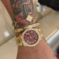 Rolex Oyster Perpetual Date Just Moissanite Watches Wholesale hip hop jewelry CustomDiamJewel
