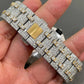 Fully Customized Luxury Iced Out Moissanite Diamond AP Chrono Watch customdiamjewel