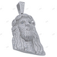 Sterling Silver Luxury Iced Out Jesus Pendant hip hop jewelry CustomDiamJewel