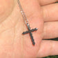 Handmade Lab Grown Diamond Cross Pendant customdiamjewel