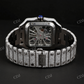 Iced Out Moissanite Skeleton Watch customdiamjewel