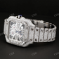 Iced Out Moissanite Skeleton Watch customdiamjewel