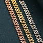 Iced Out 6MM Diamond White Gold Cuban Chain hip hop jewelry CustomDiamJewel