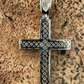 Moissanite Large Iced Cross Pendant For Men  customdiamjewel   