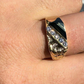 14k Gold Finish Baguette Hip Hop Ring  customdiamjewel   