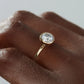 Solitaire Bezel Set Lab Grown Diamond Ring