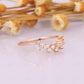 0.60ctw Cluster Lab Grown Diamond Wedding Band  customdiamjewel   
