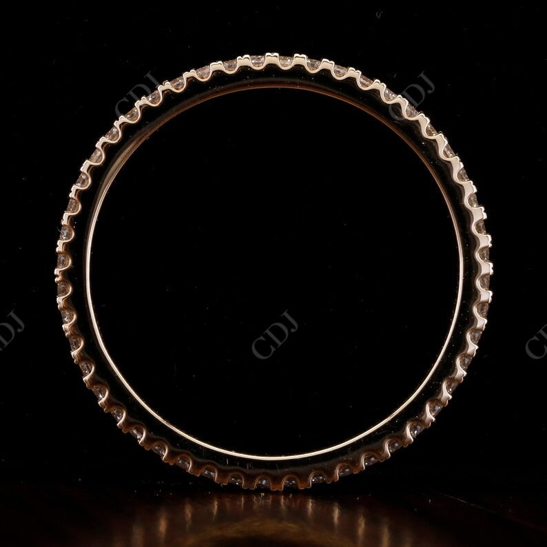 0.25CT Round Cut Natural Dimaond Wedding Band  customdiamjewel   